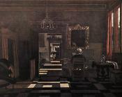 Interior with a Woman at the Virginals - 伊曼纽尔·德·韦特